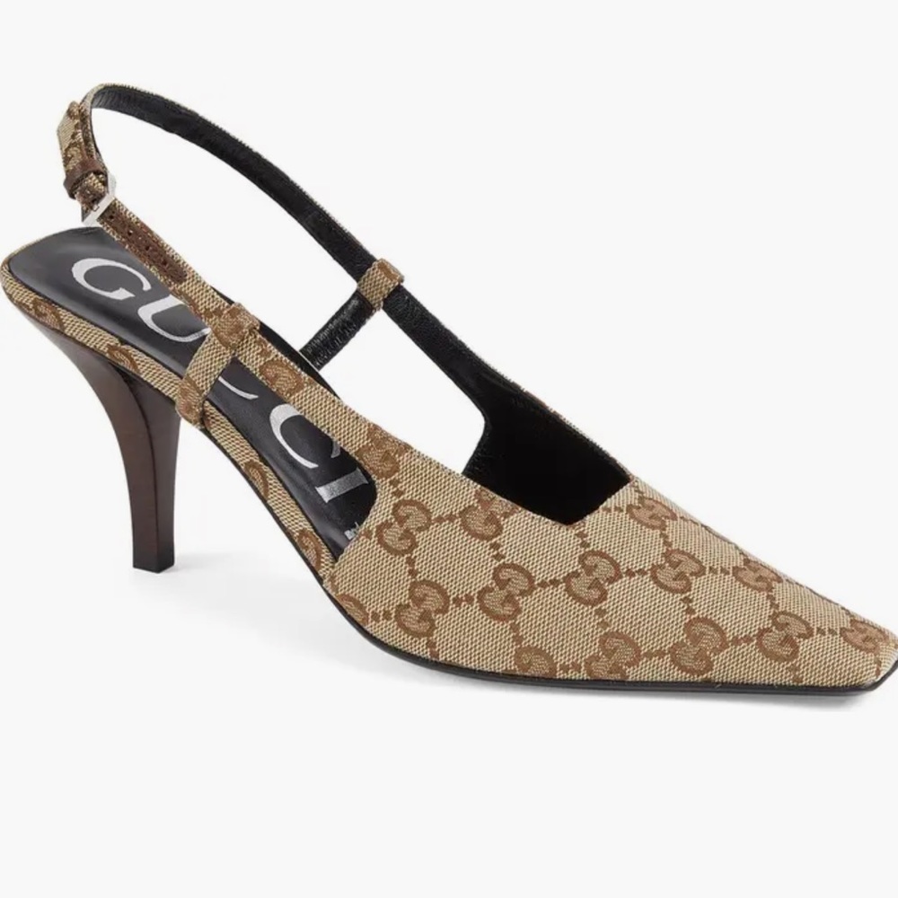 Gucci Tom Original GG slingback pump - worn once